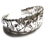 woven series - wristlet in fine silver, from 200 euro